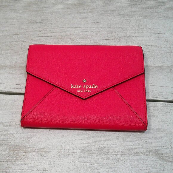 Kate Spade Envelope Wallet Minimalist Style Pink - Picture 3 of 8